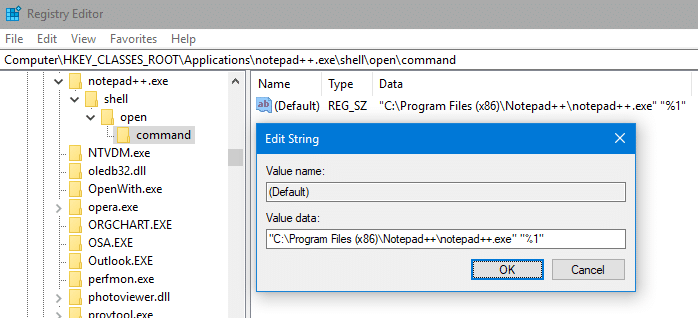 cannot add program to open with menu in windows