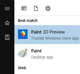 get back classic paint in creators update