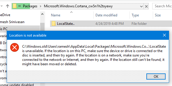 how to delete windows.old folder