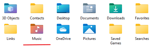 user shell folders generic icon fix