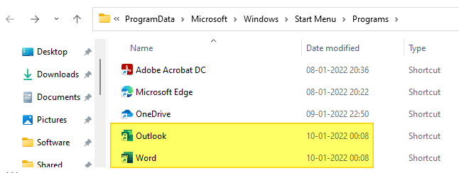 Office custom install or uninstall using ODT configure command