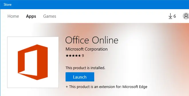 office online edge extension
