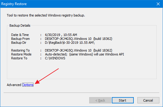 completely backup windows 10 registry - registry backup and restore utility