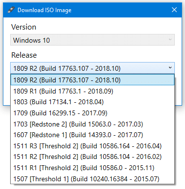 download windows 10 iso using rufus