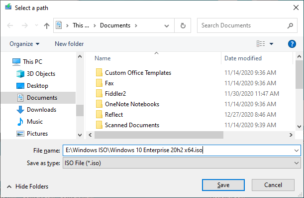 download windows 10 enterprise iso using mct