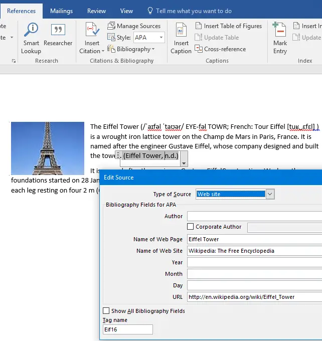 word 2016 researcher office 365